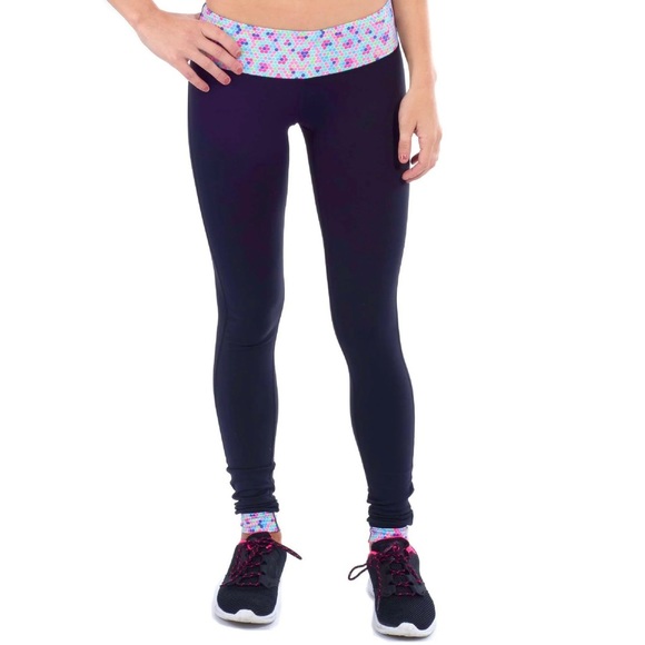 LIKE NEW Krass & Co RunRunner Leggings Sweet Bee 10 - Picture 1 of 15